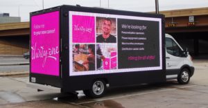 LED Digital Advertising Vehicle