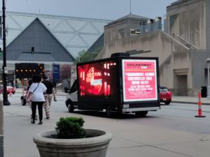 Out of Home Advertising LED Mobile Billboard
