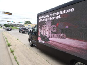 LED Digital Mobile Billboard Verizon Experiential Events
