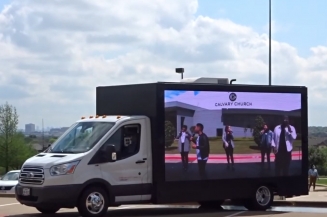 How Calvary Church Hosted Easter Sunday with LED Billboard Trucks