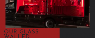 Our Glass Walled Advertising Truck Helps Market Lil Keed’s New Album