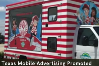 Texas Mobile Advertising Promoted The TV Show Where’s Waldo With Mobile Billboard Advertising