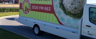 Chicken Salad Chick Advertises Their Restaurant With Mobile Billboards