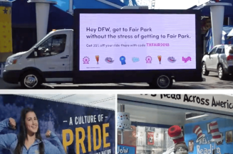How Using Glass Walled Display Advertising Trucks Can Improve Your Experiential Marketing Campaign