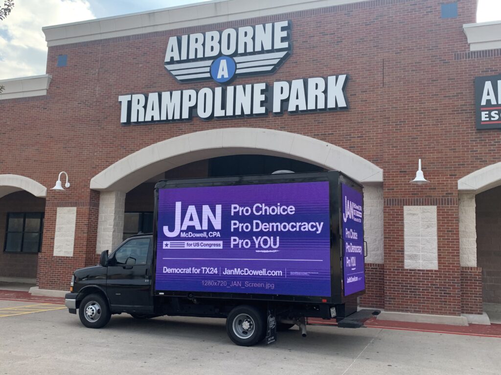 digital mobile billboard truck